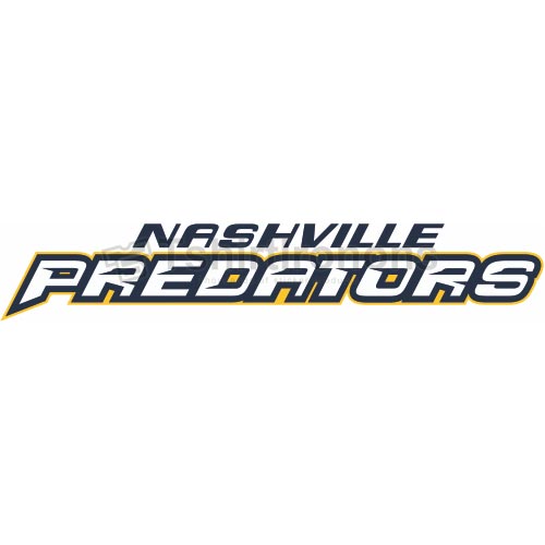 Nashville Predators T-shirts Iron On Transfers N208 - Click Image to Close